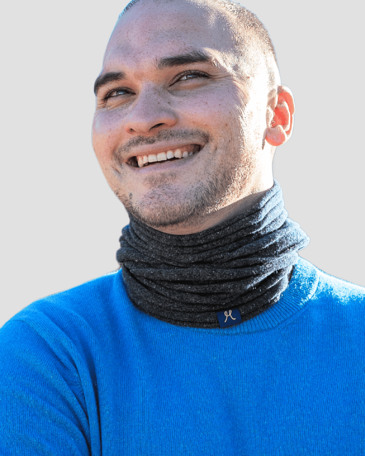 Neckwarmer - Charcoal - Hemprino
