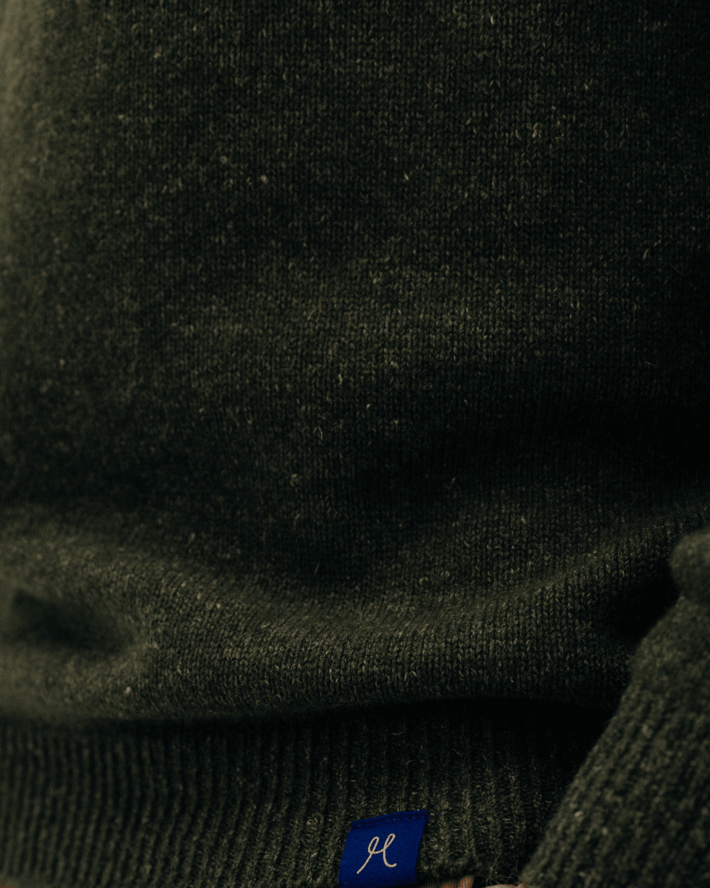 Quarter-Zip M - Kea Green - Hemprino