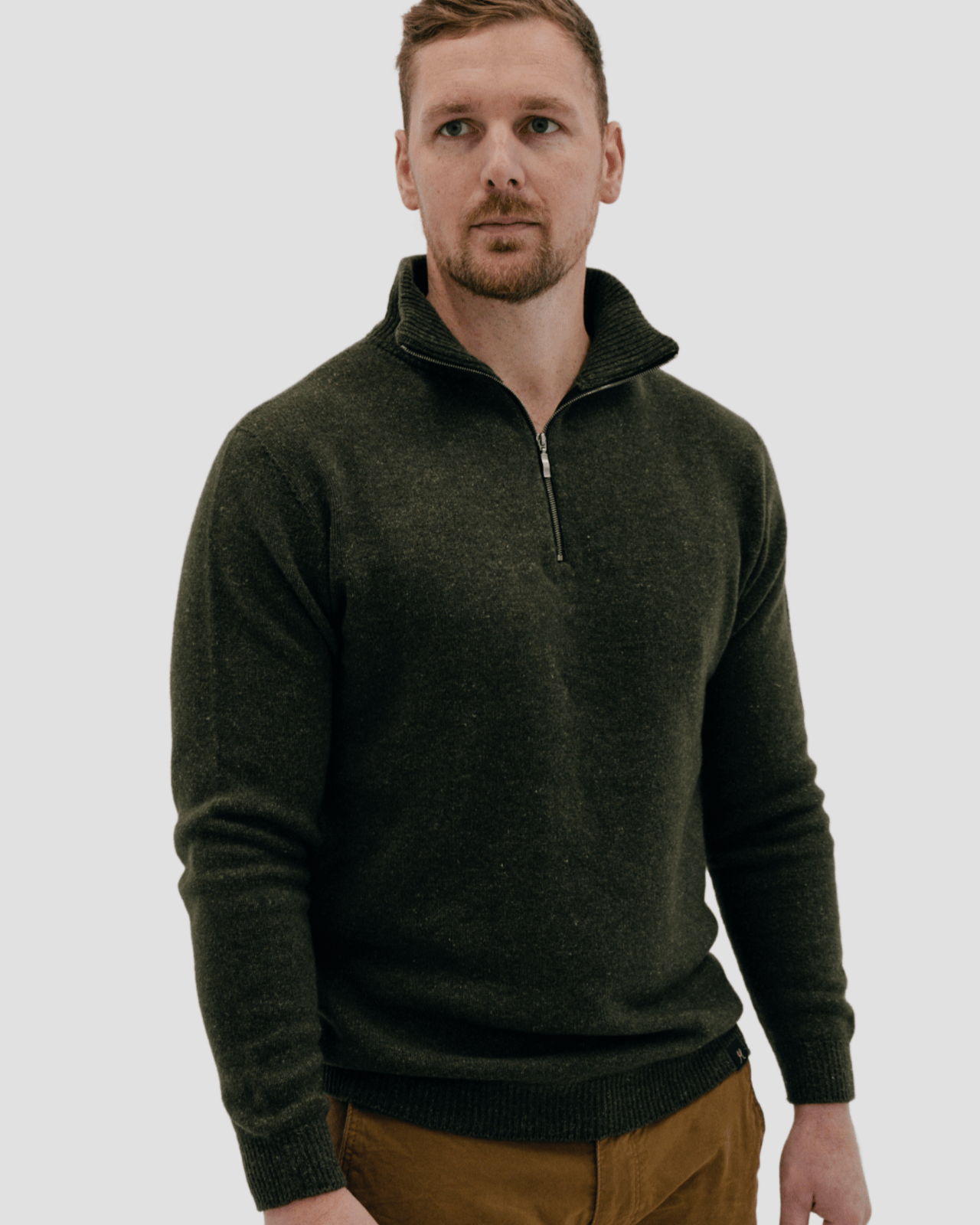 Quarter - Zip M - Kea Green - Hemprino