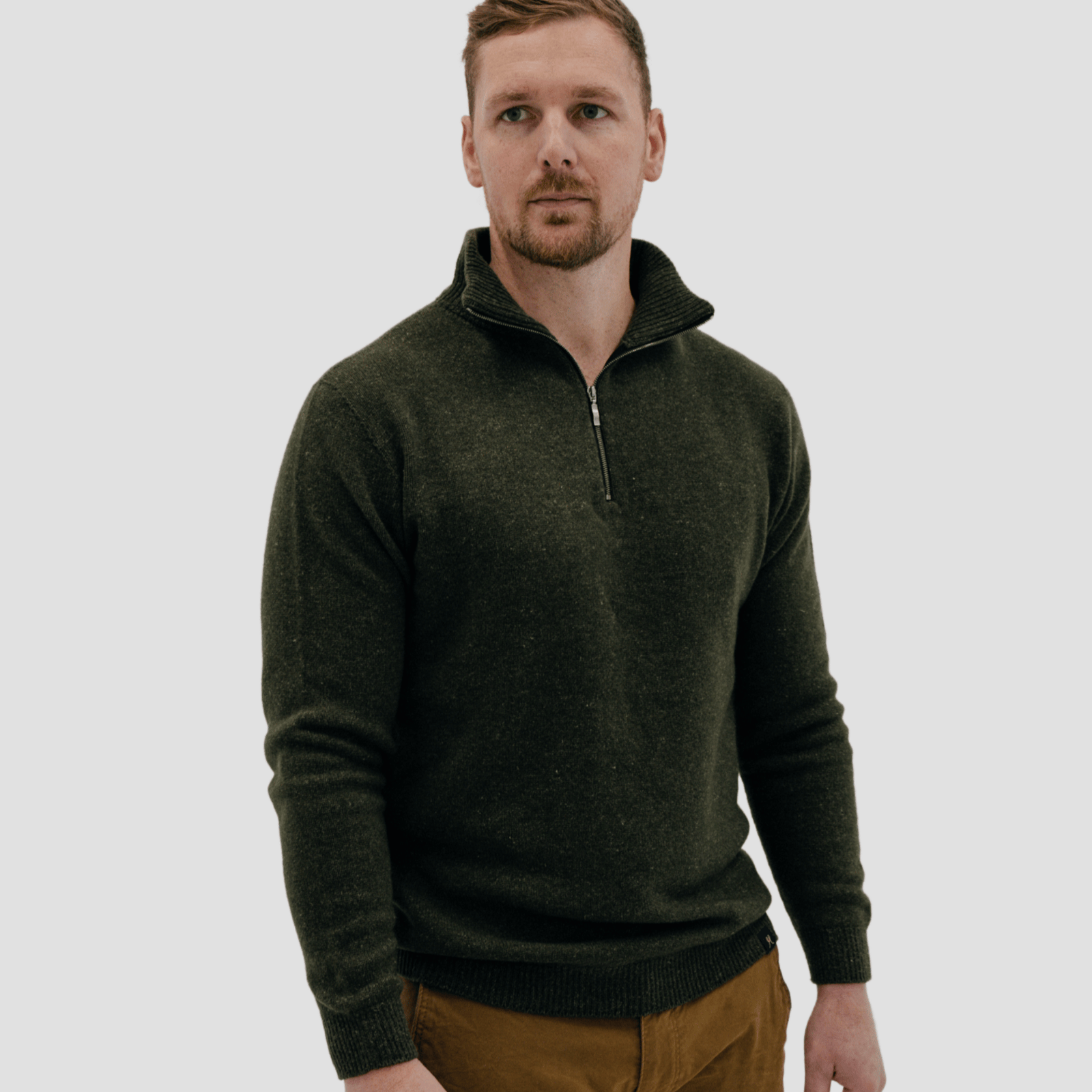 Quarter - Zip M - Kea Green - Hemprino