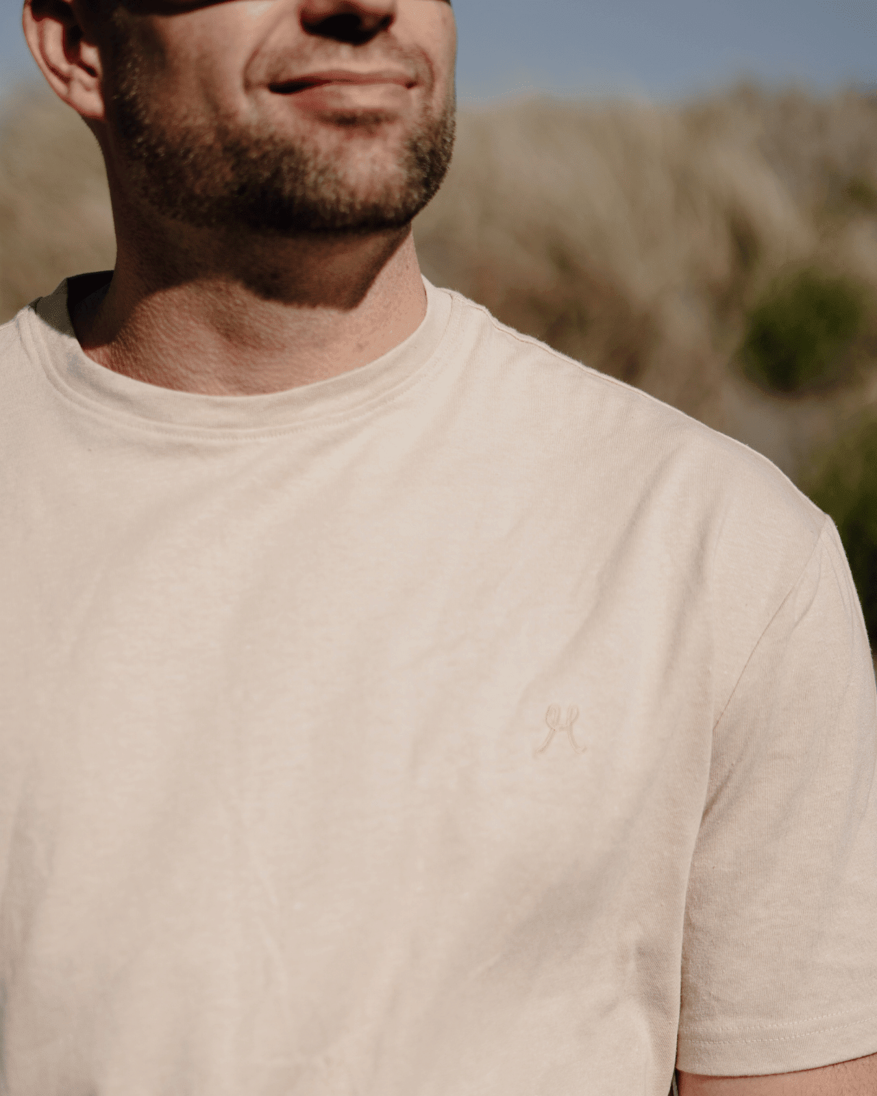 Men's Hemp Cotton Tee – Fawn - Hemprino