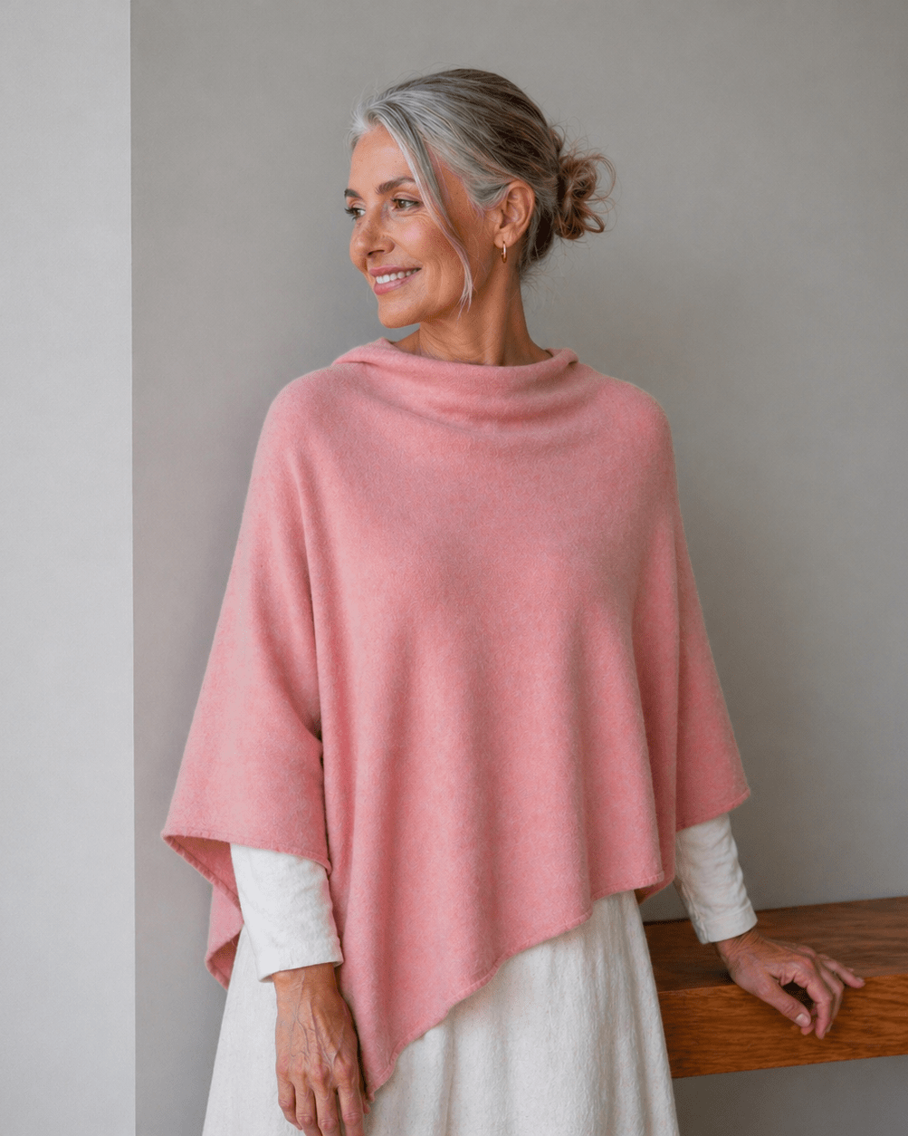 ZQ Merino Hemp Wrap - Dusky Pink - Hemprino