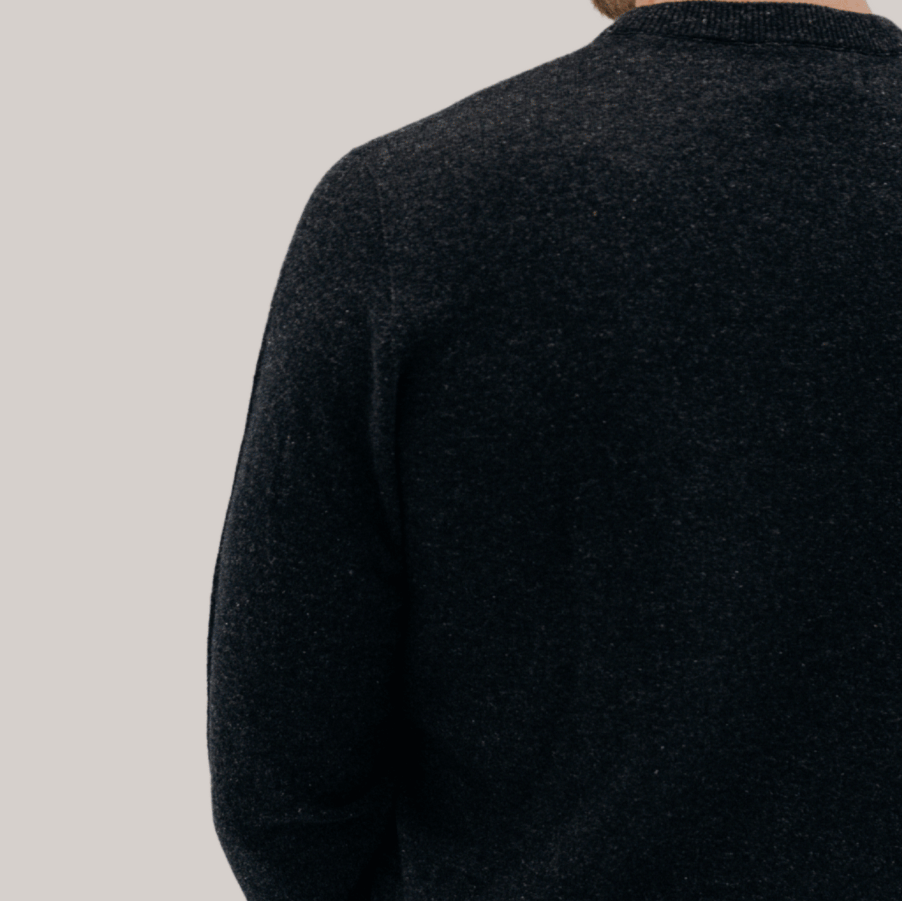 Hemprino™ Classic V - Neck M - Charcoal - Hemprino