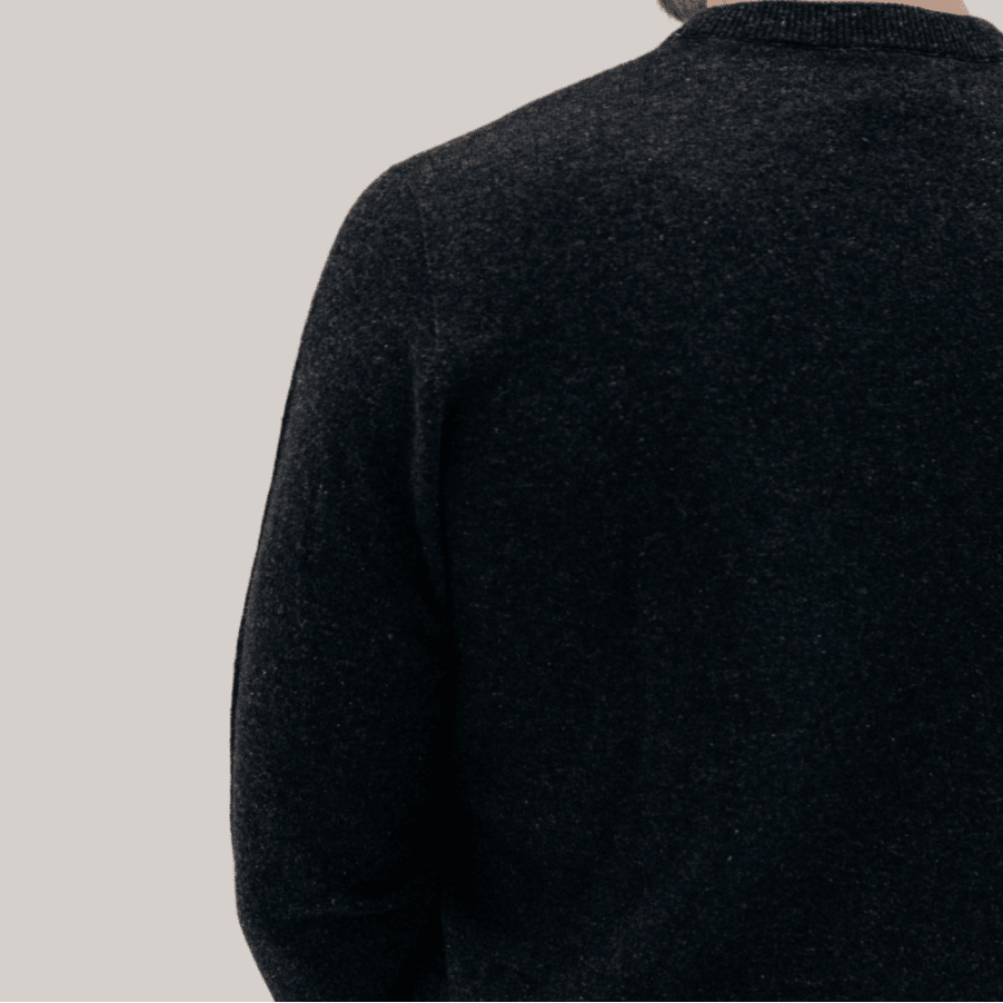 Hemprino™ Classic V-Neck M - Charcoal - Hemprino