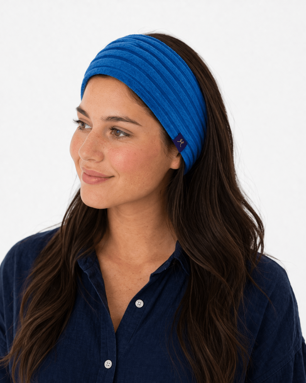 ZQ Merino Hemp Headband - Rakaia Blue - Hemprino