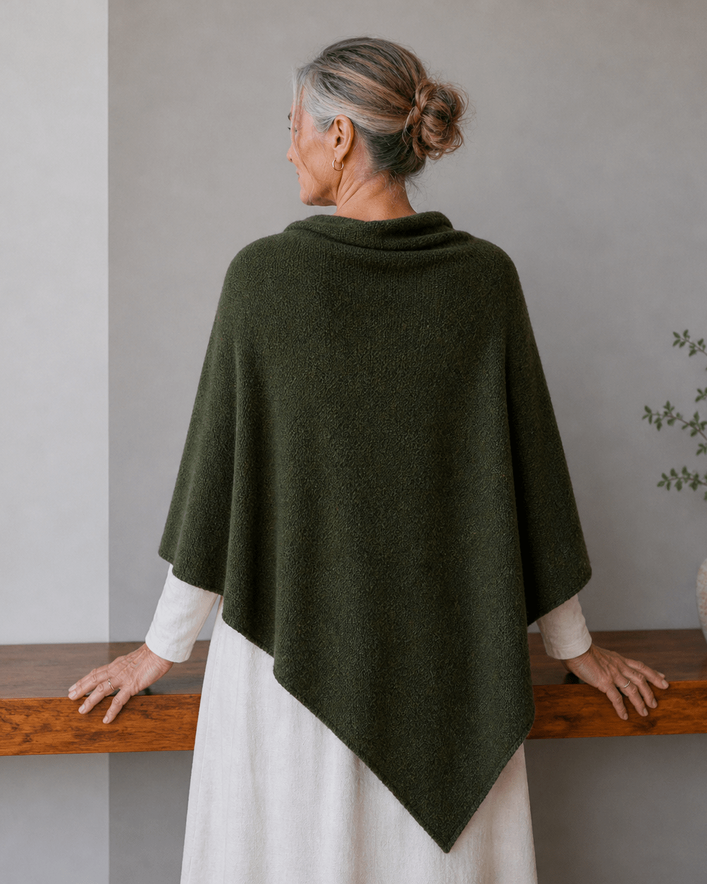ZQ Merino Hemp Wrap - Kea Green - Hemprino