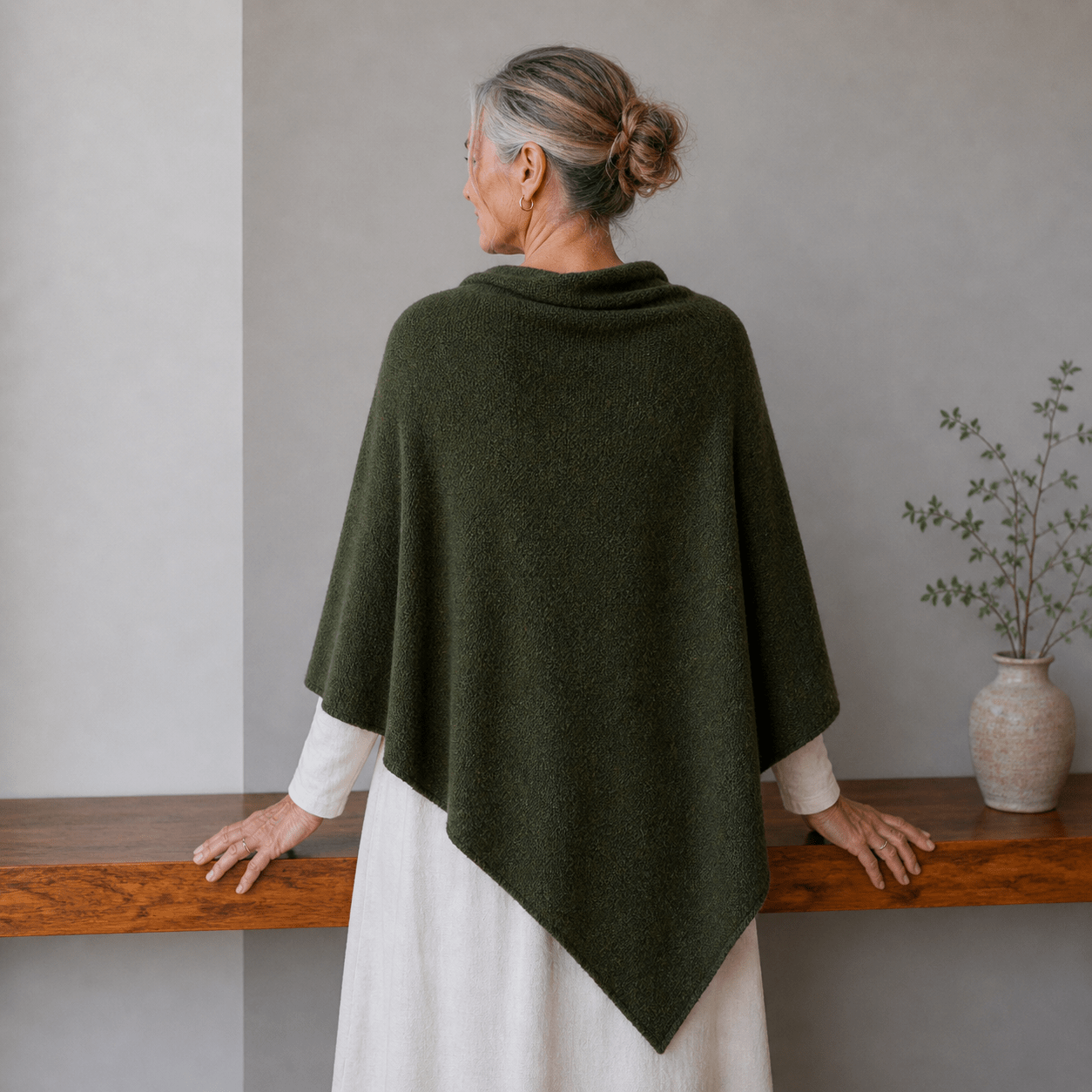 ZQ Merino Hemp Wrap - Kea Green - Hemprino