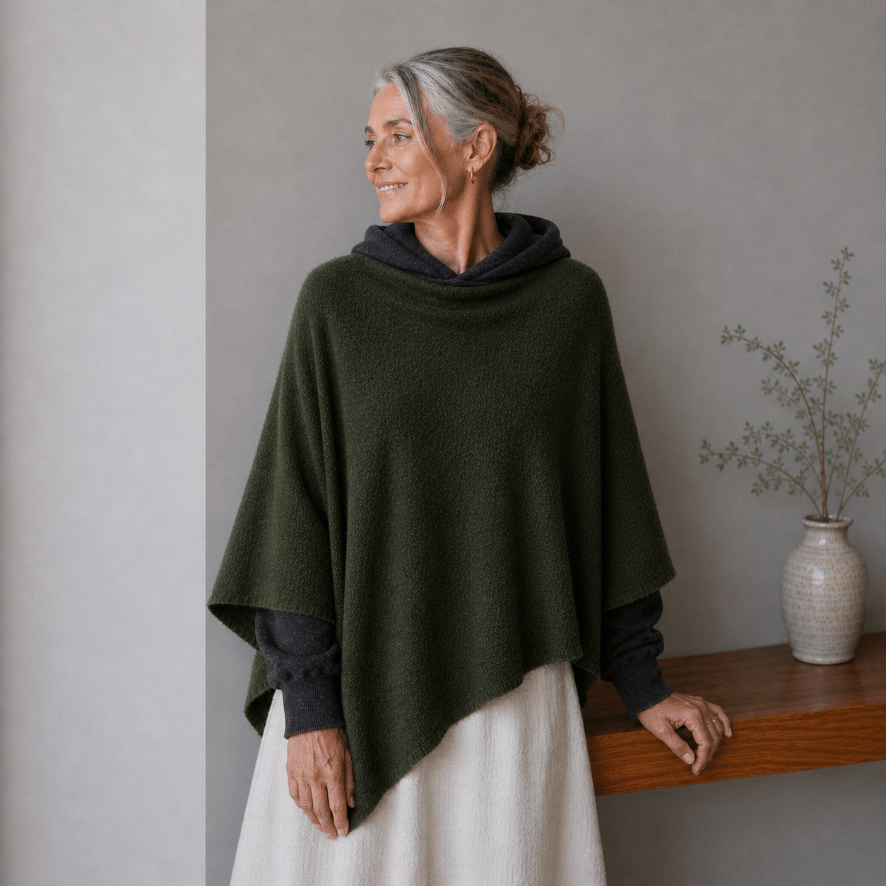 ZQ Merino Hemp Wrap - Kea Green - Hemprino