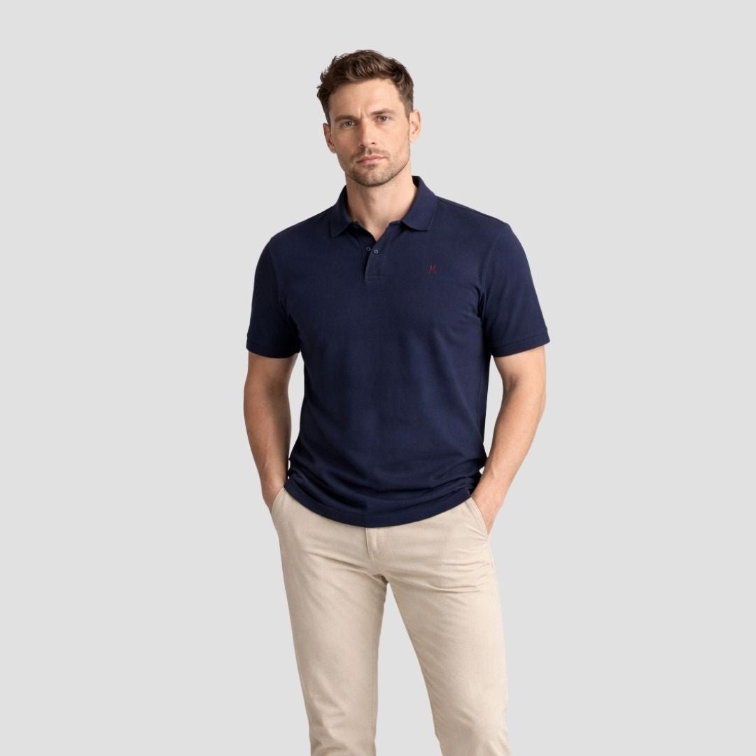 Classic M Polo - Navy - Hemprino