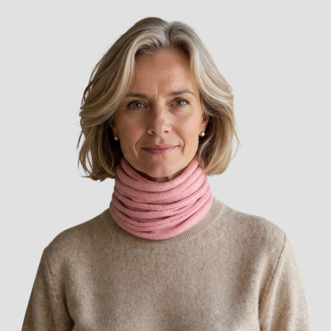 Neckwarmer - Dusky Pink - Hemprino
