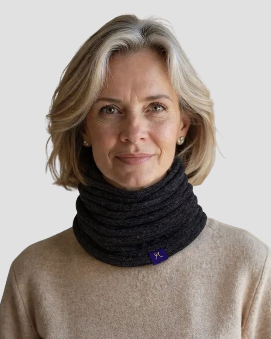 Neckwarmer - Charcoal - Hemprino
