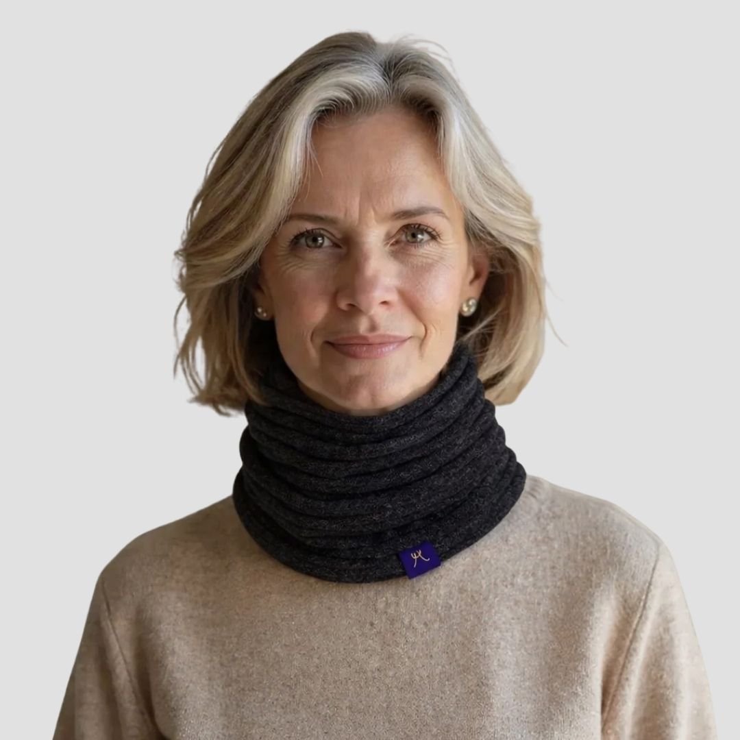 Neckwarmer - Charcoal - Hemprino