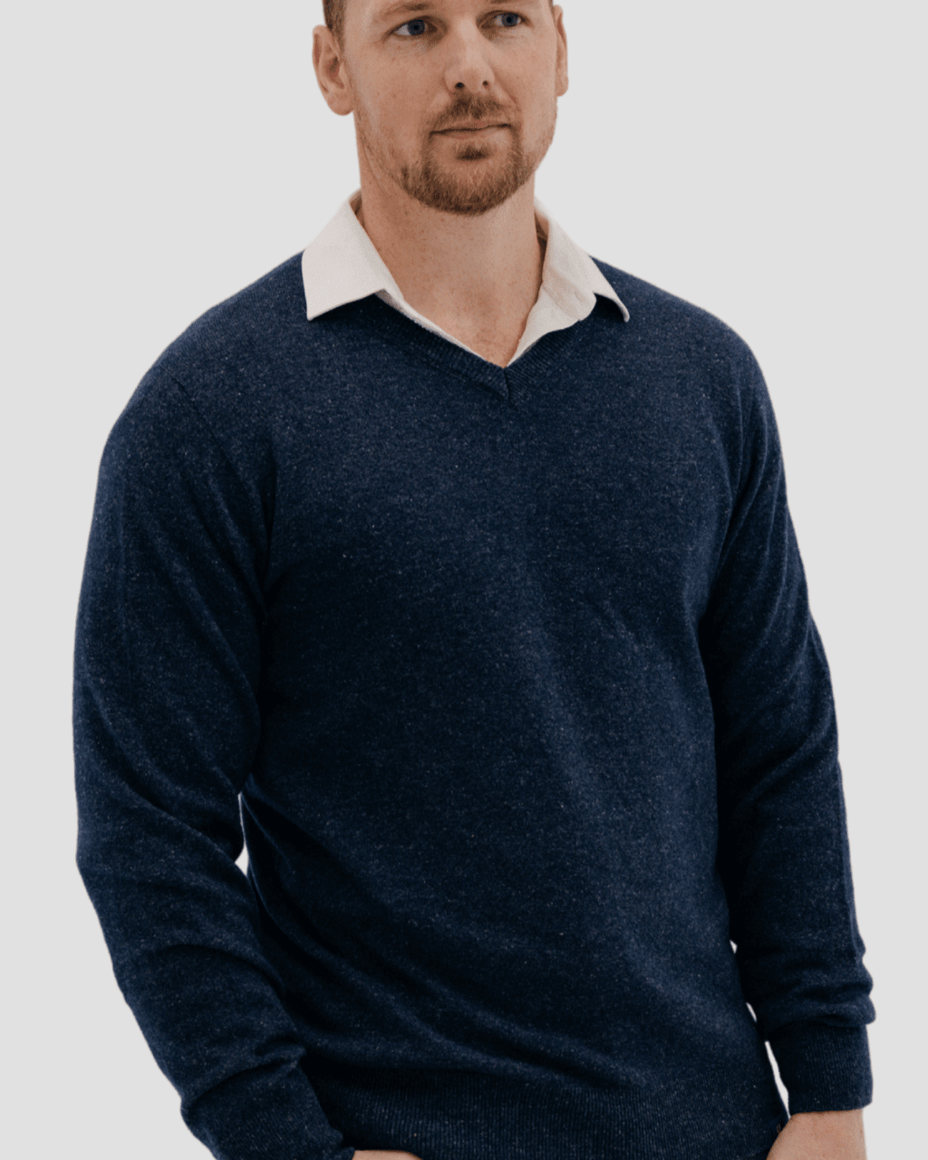 Hemprino™ Classic V-neck M - Navy - Hemprino