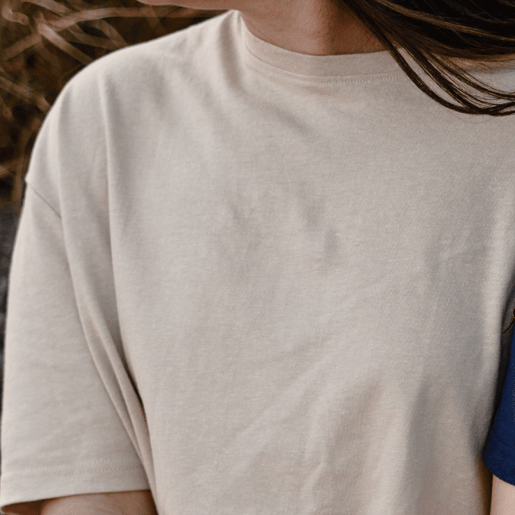 Unisex Hemp Cotton Tee - Fawn - Hemprino