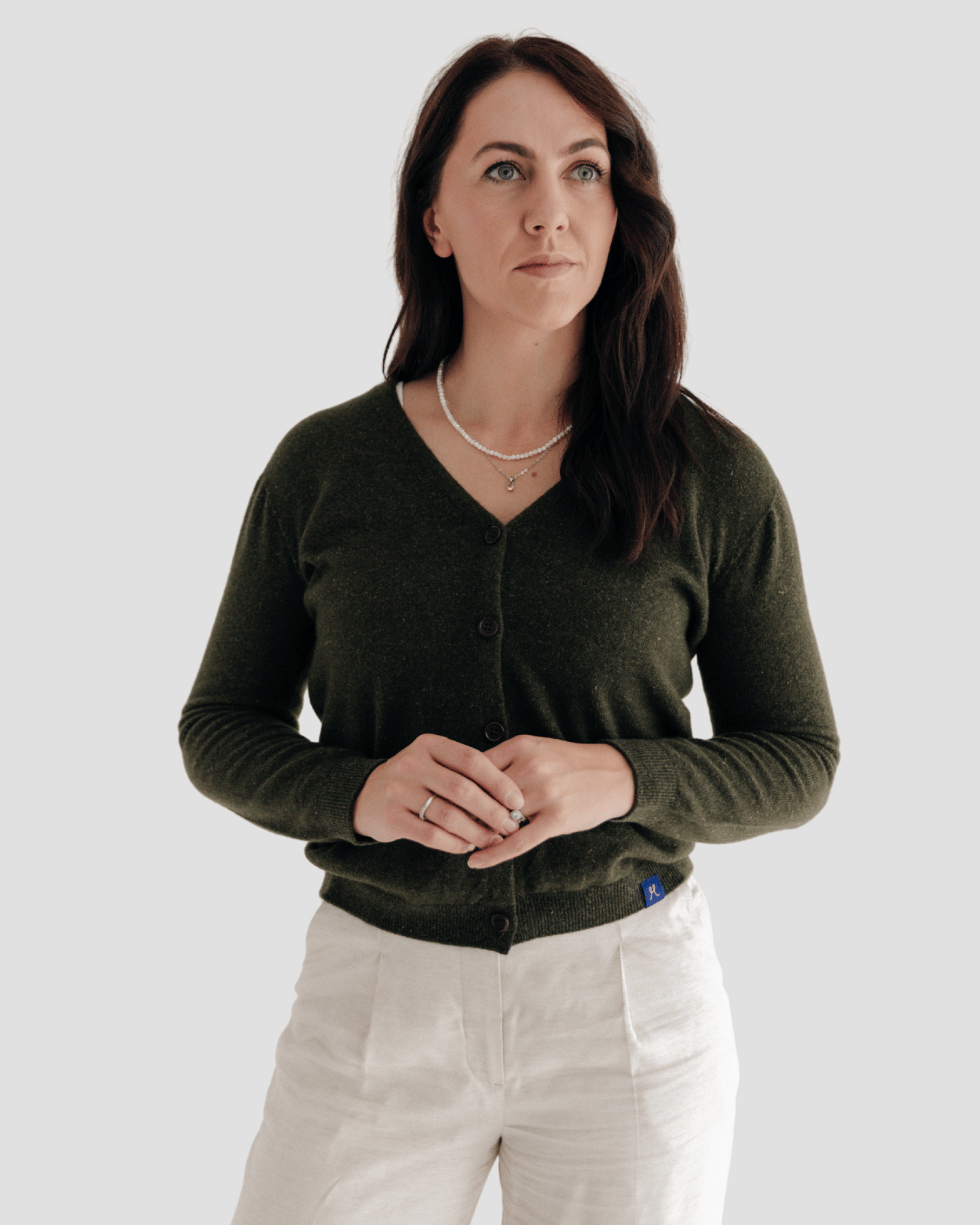 Legacy Cardi - Kea Green - Hemprino