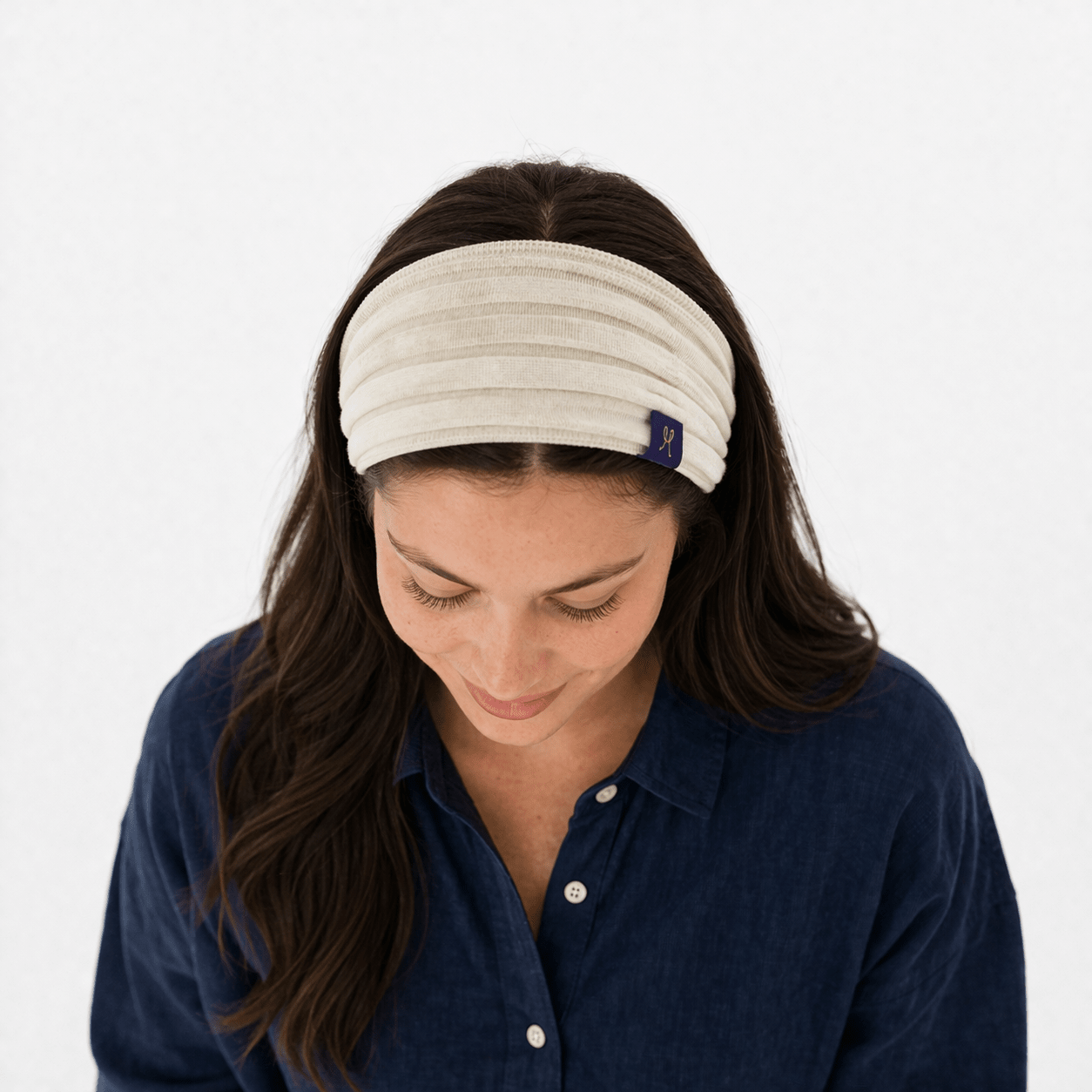ZQ Merino Hemp Headband - Natural - Hemprino