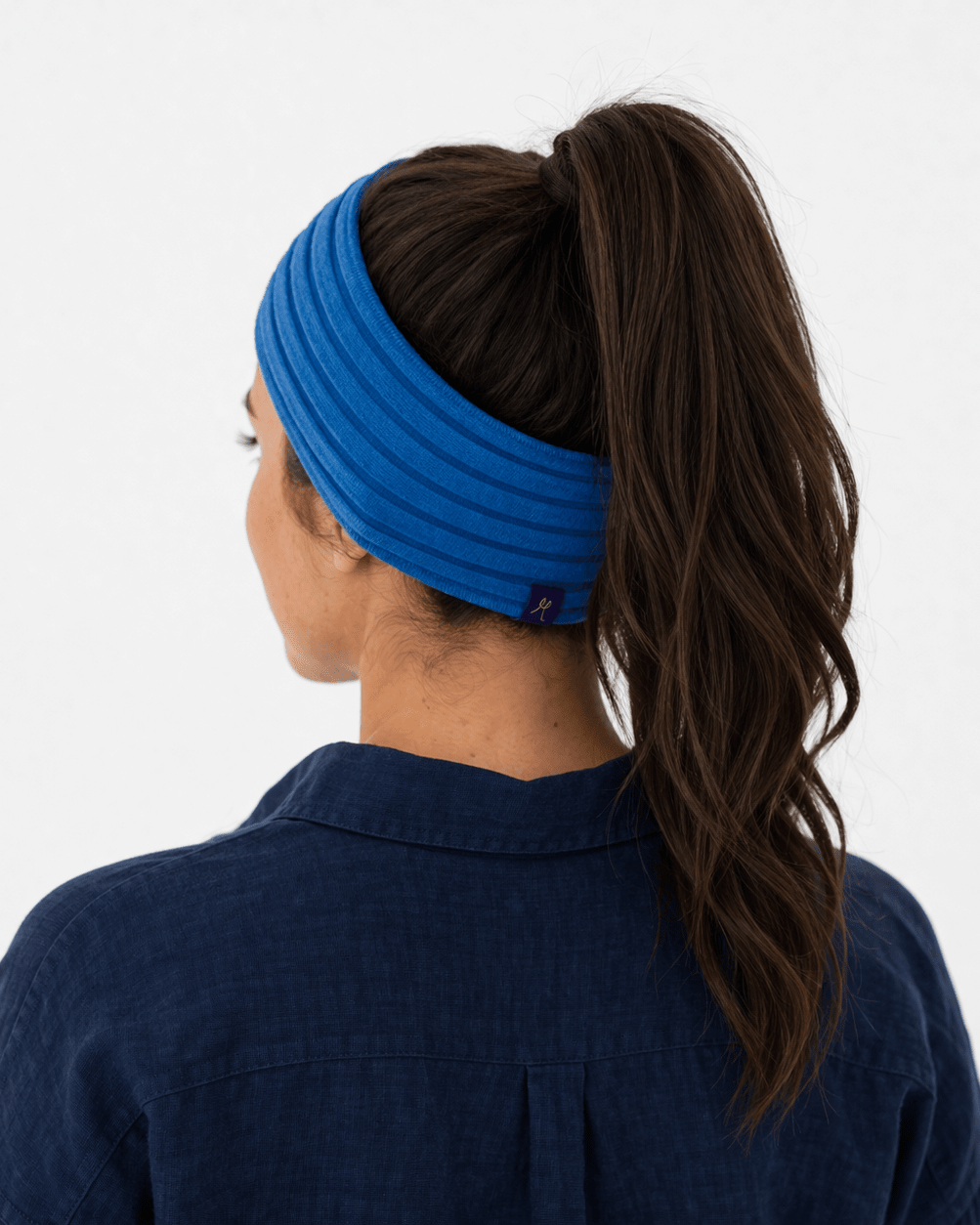 ZQ Merino Hemp Headband - Rakaia Blue - Hemprino