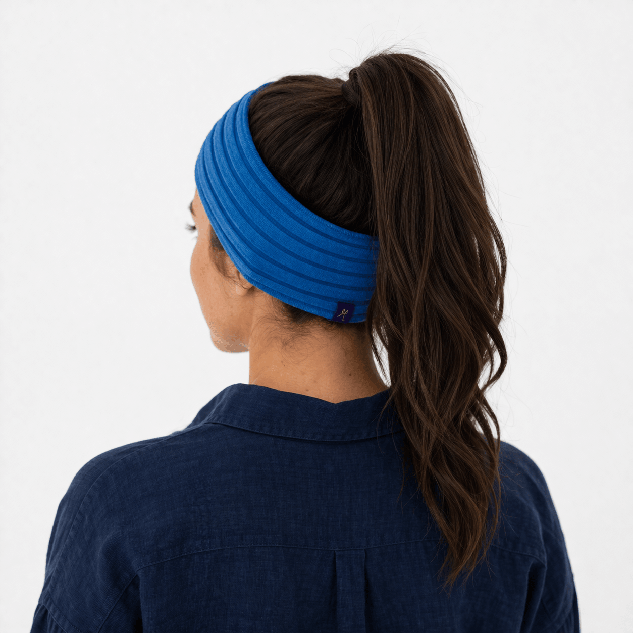ZQ Merino Hemp Headband - Rakaia Blue - Hemprino