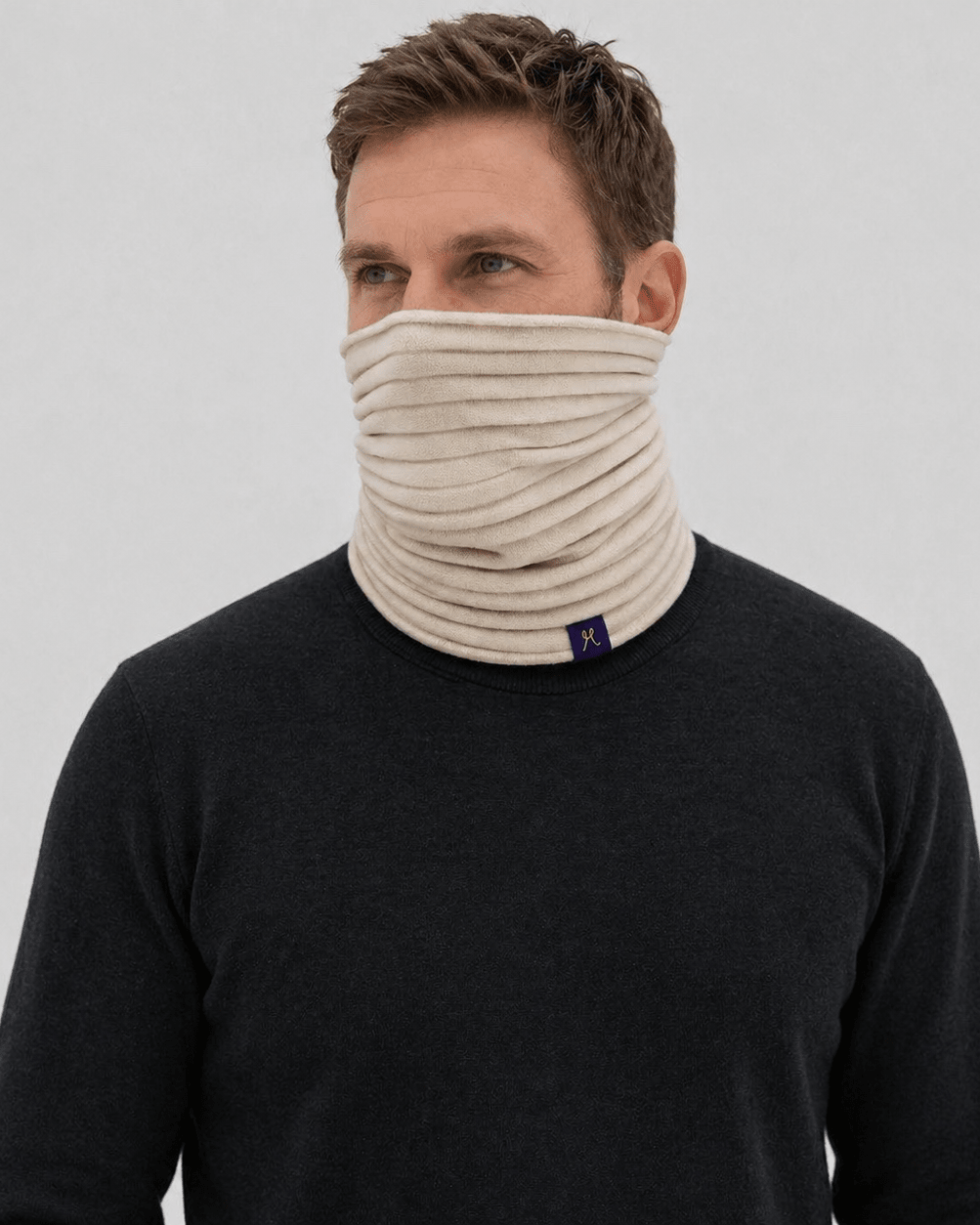 Neckwarmer - Natural - Hemprino
