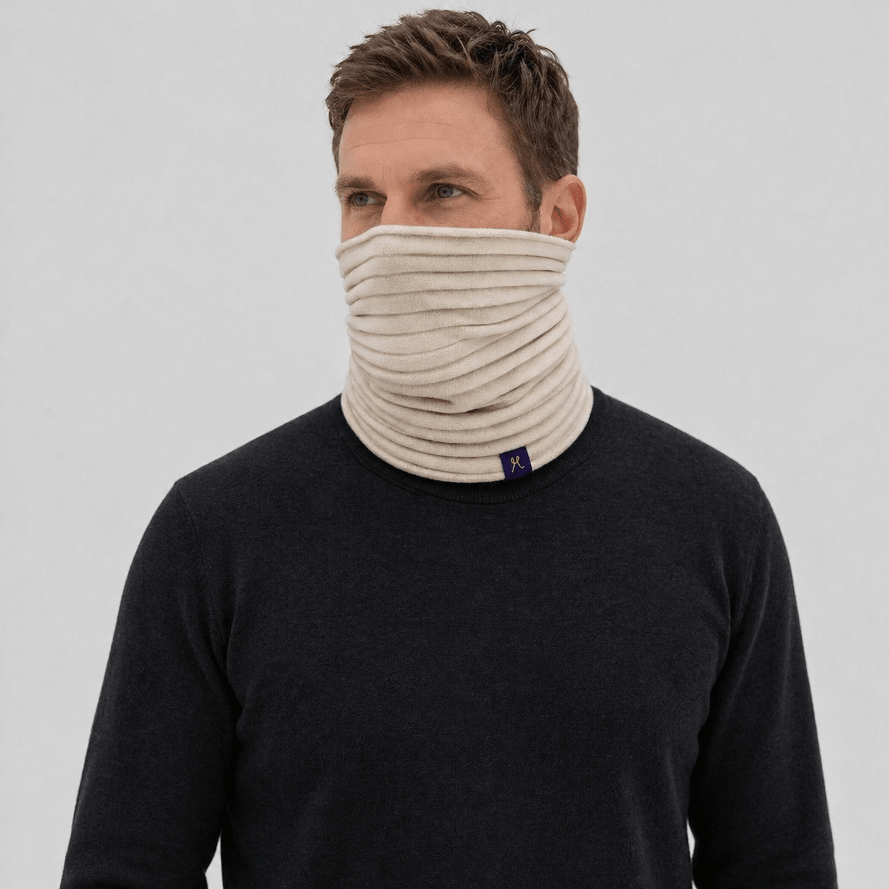 Neckwarmer - Natural - Hemprino