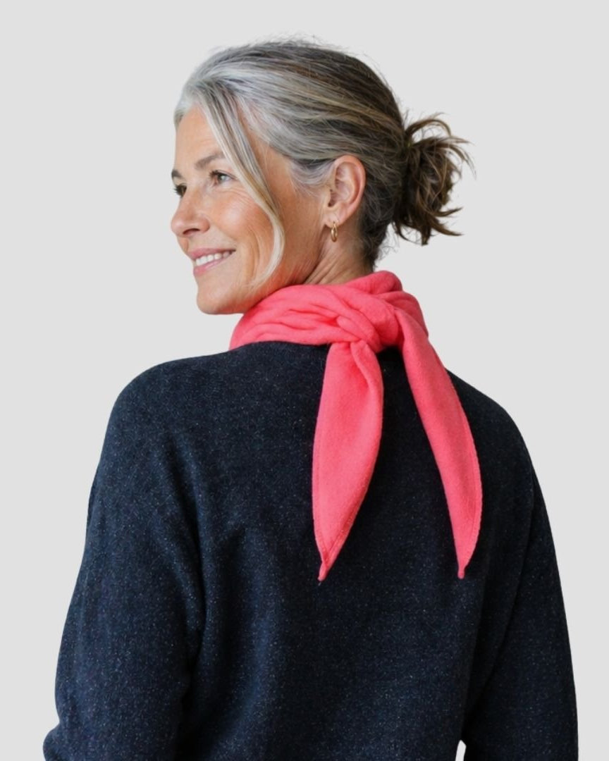 Heritage Scarf - Coral - Hemprino