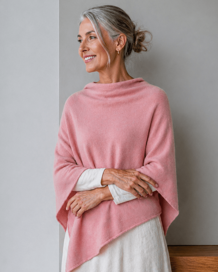 ZQ Merino Hemp Wrap - Dusky Pink - Hemprino