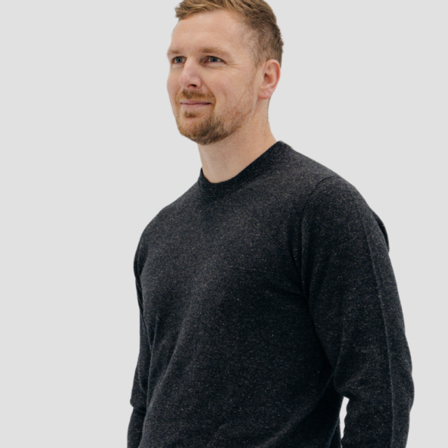 Conscious Crew M - Charcoal - Hemprino