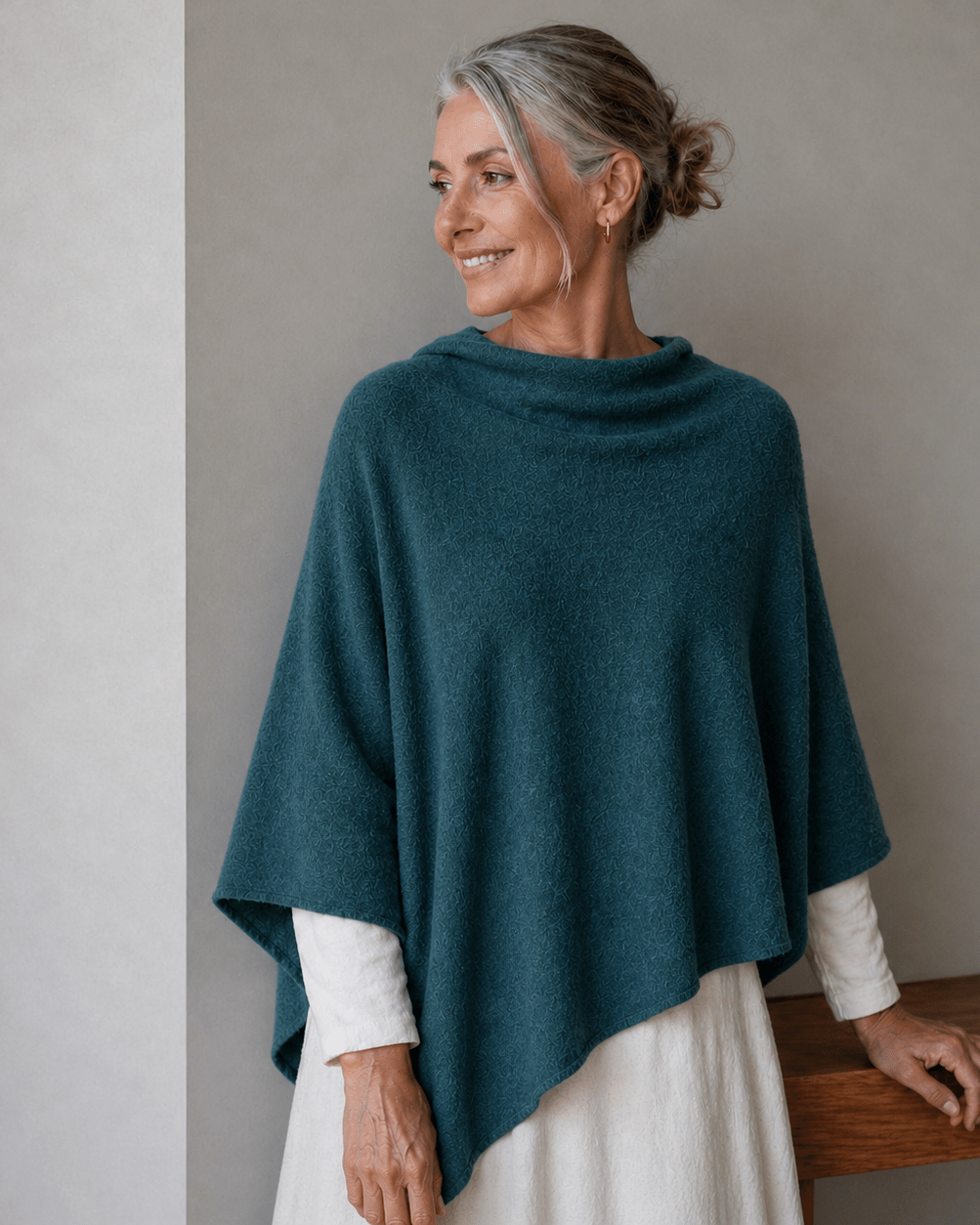 ZQ Merino Hemp Wrap - Teal - Hemprino