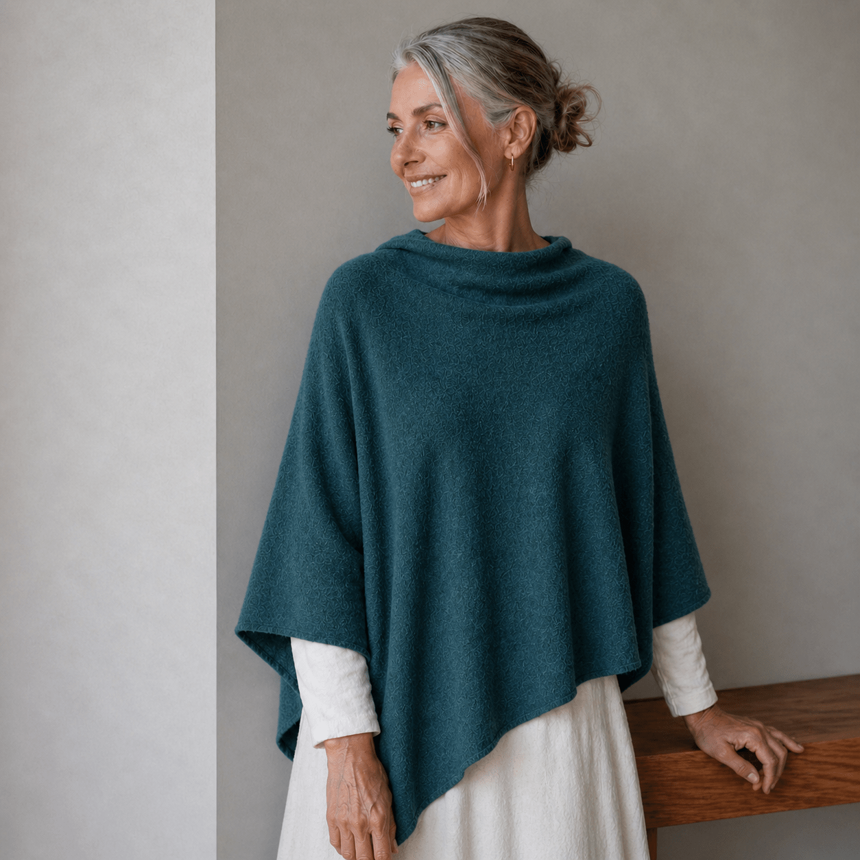 ZQ Merino Hemp Wrap - Teal - Hemprino