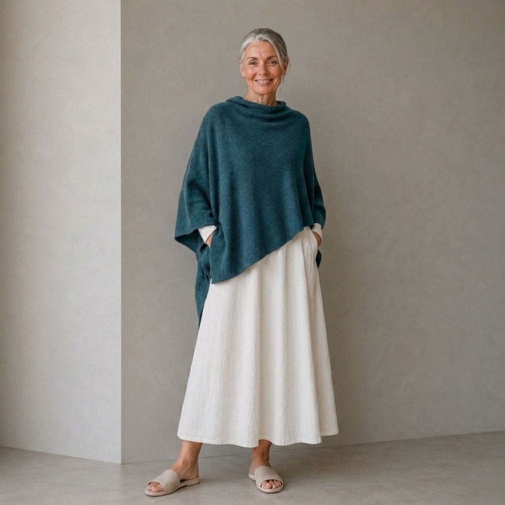 ZQ Merino Hemp Wrap - Teal - Hemprino