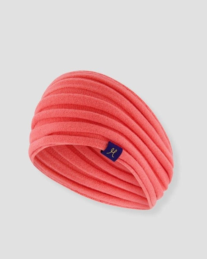 ZQ Merino Hemp Headband - Coral - Hemprino