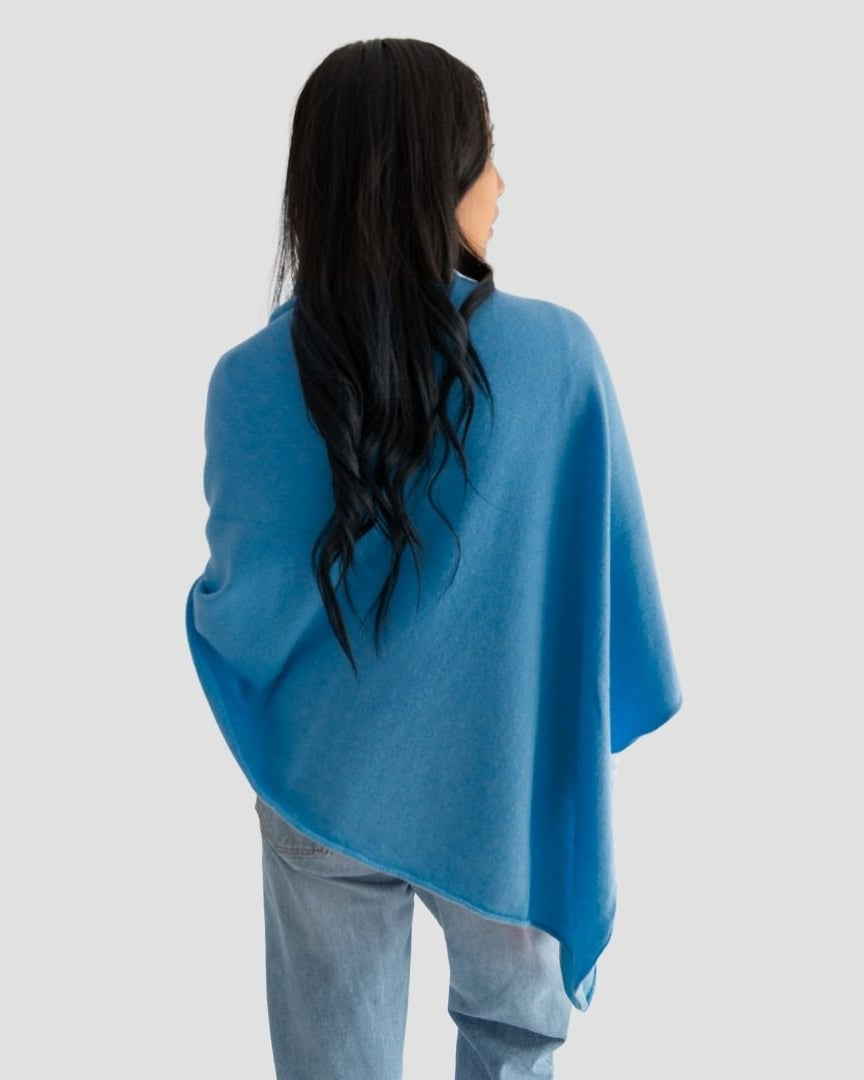 ZQ Merino Hemp Wrap - Rakaia Blue - Hemprino