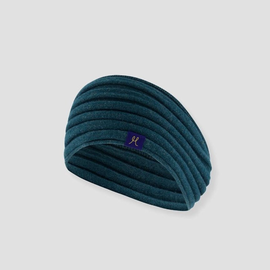 ZQ Merino Hemp Headband - Teal - Hemprino