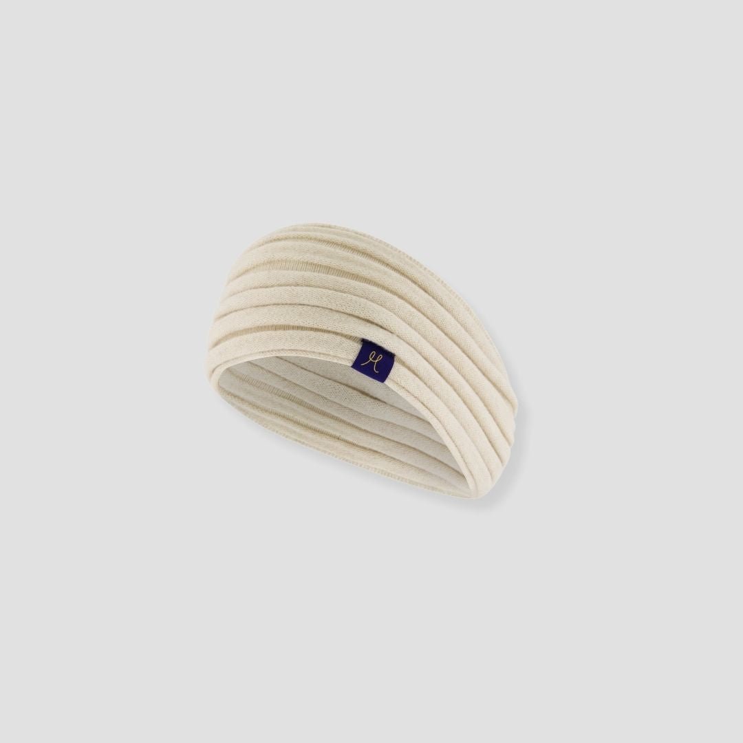 ZQ Merino Hemp Headband - Natural - Hemprino
