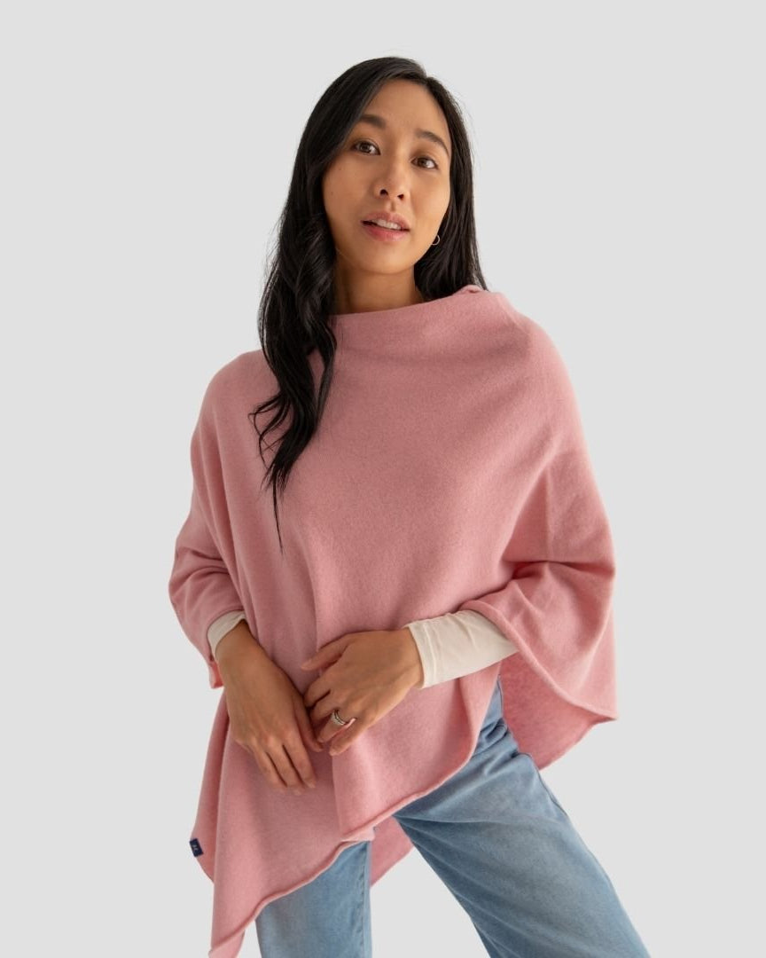 ZQ Merino Hemp Wrap - Dusky Pink - Hemprino