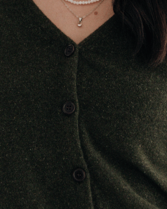 Legacy Cardi - Kea Green - Hemprino