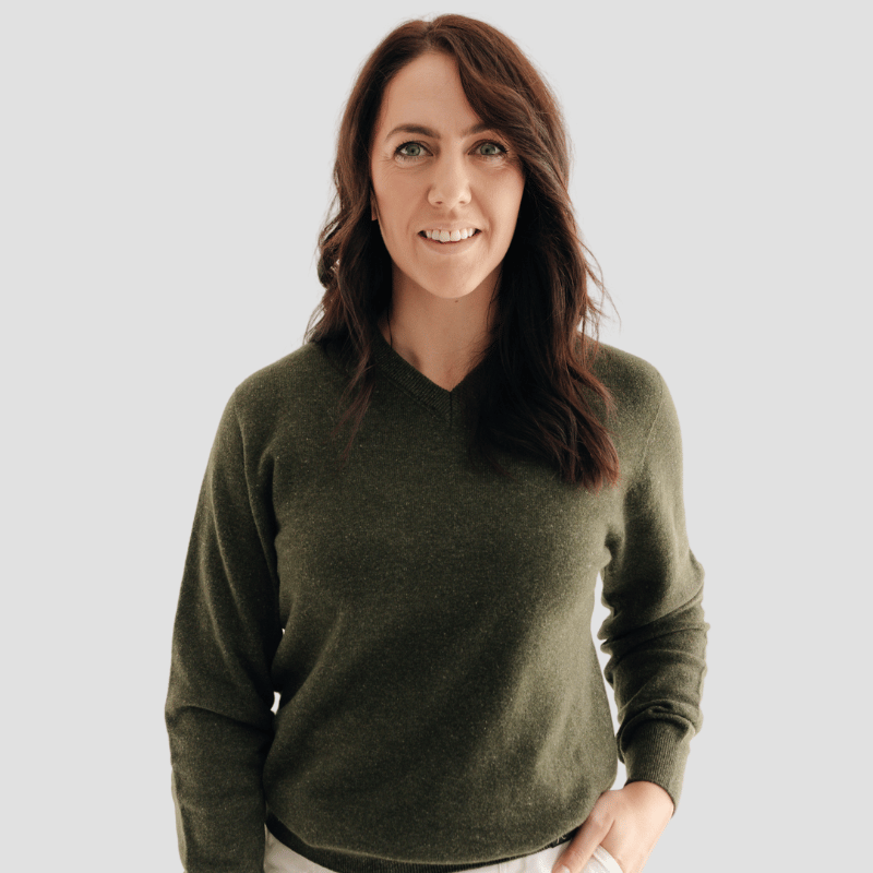 Hemprino™ Classic V - neck W - Kea Green - Hemprino