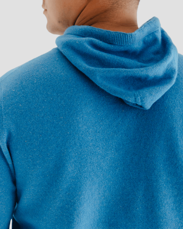 Trailblazer Hoodie M - Rakaia Blue - Hemprino