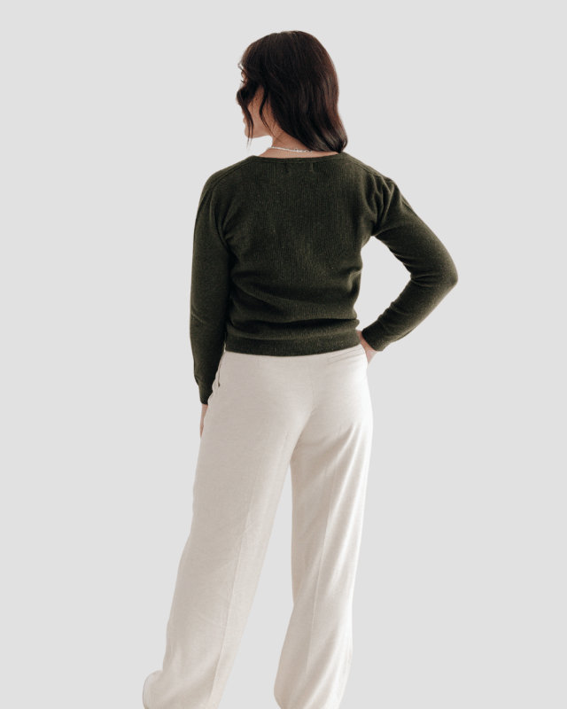Legacy Cardi - Kea Green - Hemprino
