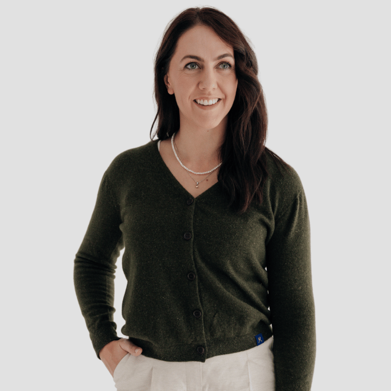 Legacy Cardi - Kea Green - Hemprino