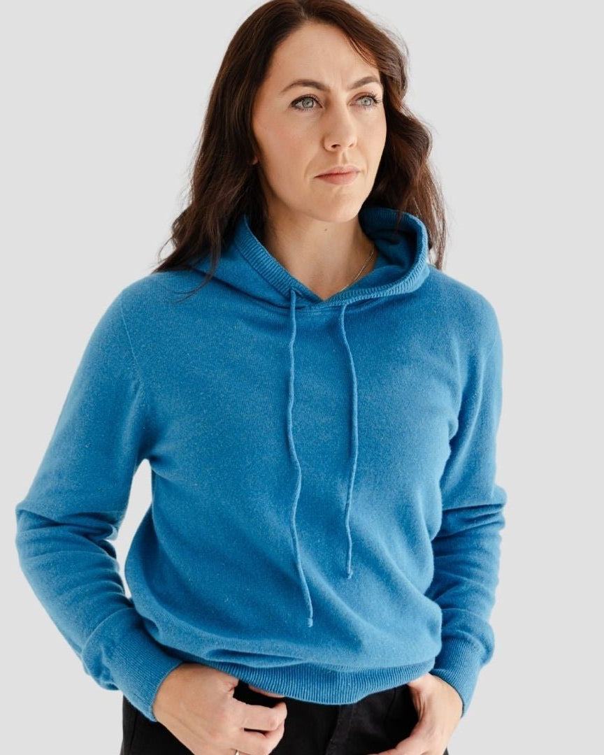Trailblazer Hoodie W - Rakaia Blue - Hemprino