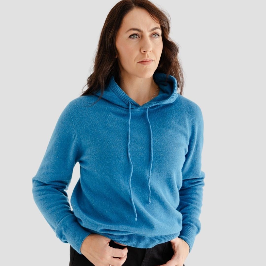 Trailblazer Hoodie W - Rakaia Blue - Hemprino