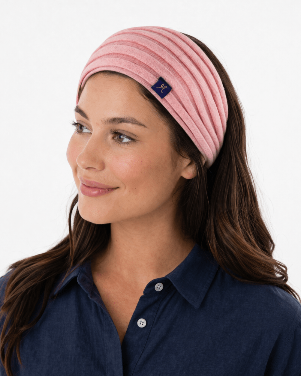 ZQ Merino Hemp Headband - Dusky Pink - Hemprino
