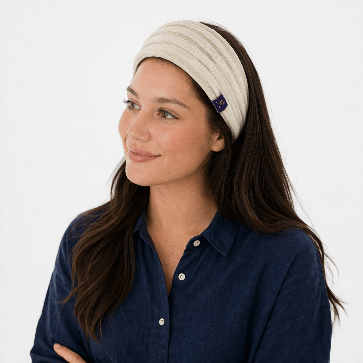 ZQ Merino Hemp Headband - Natural - Hemprino