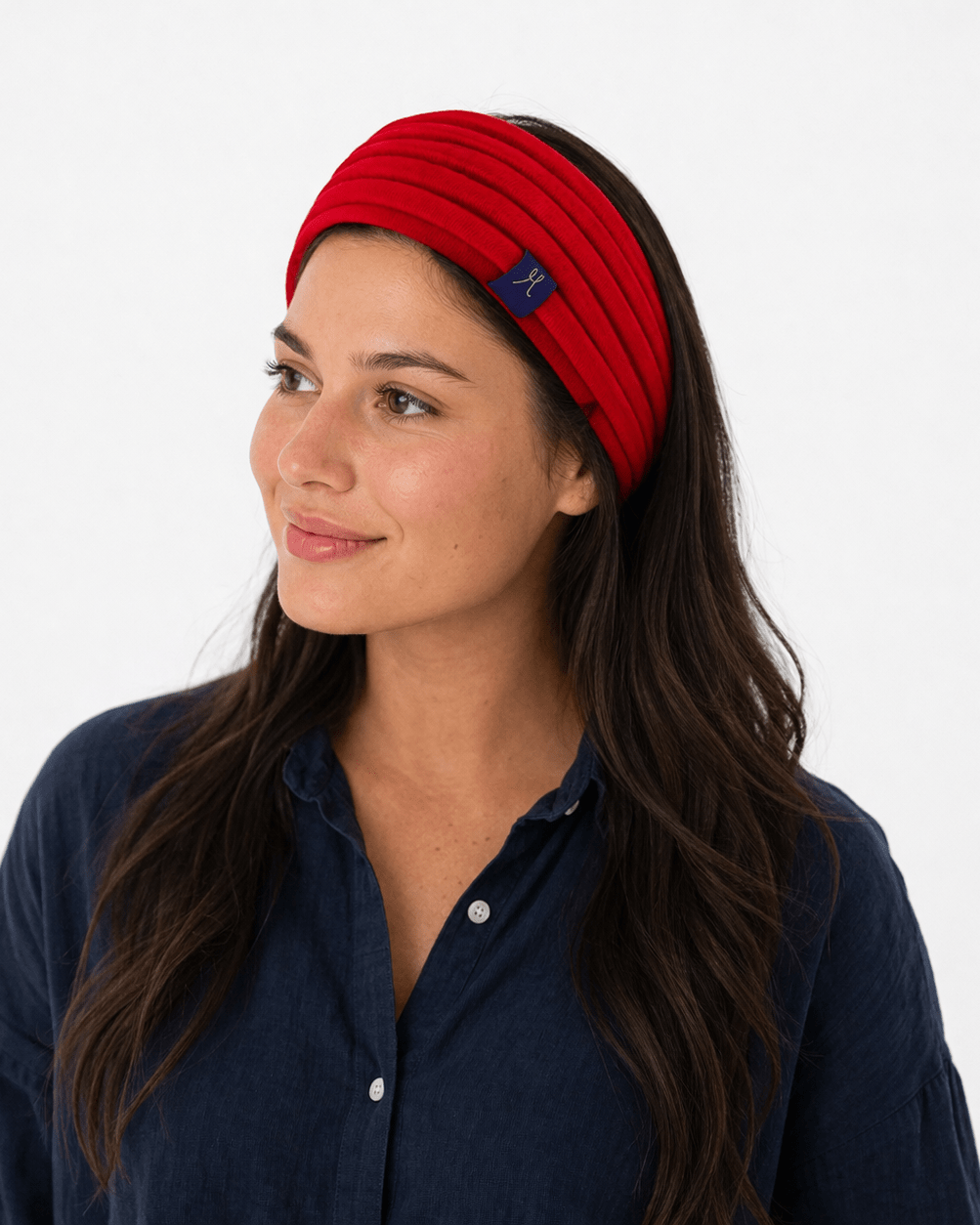ZQ Merino Hemp Headband - Red - Hemprino