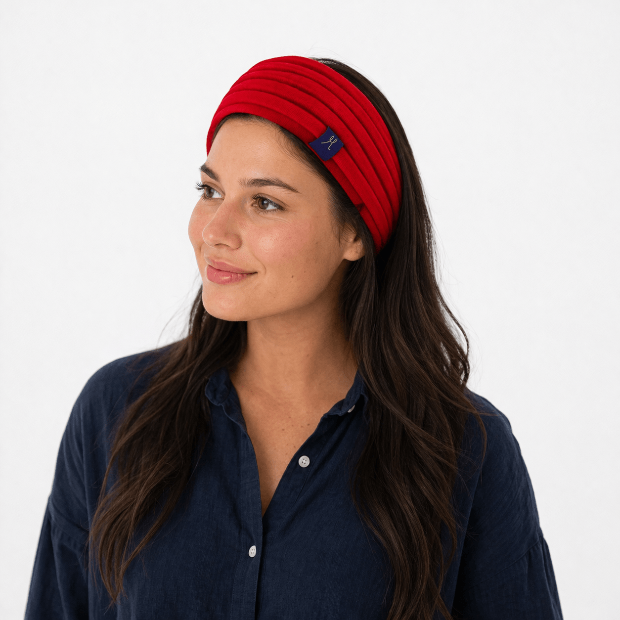 ZQ Merino Hemp Headband - Red - Hemprino