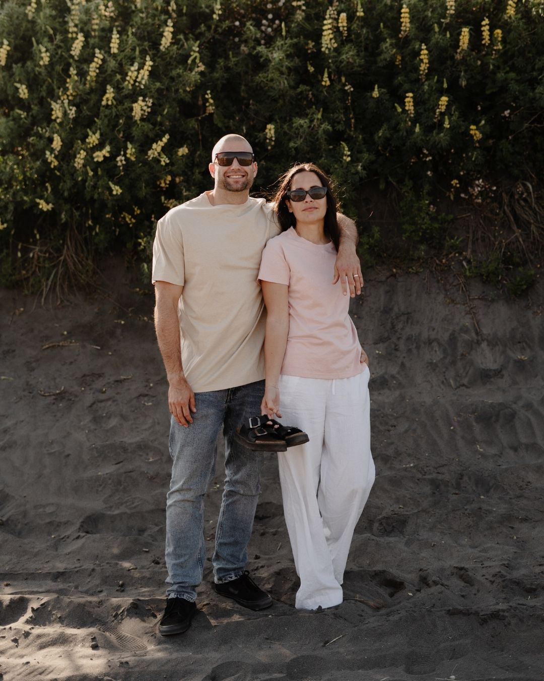 Women's Hemp Cotton Tee - Dusky Pink - Hemprino