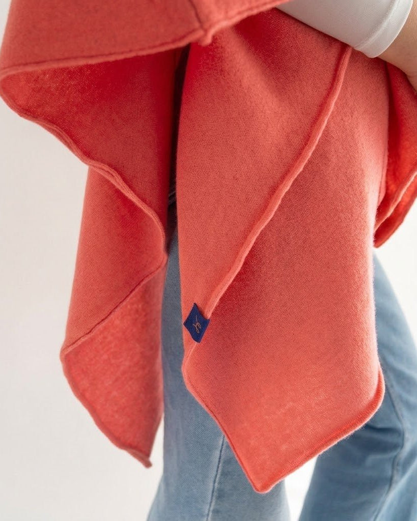 ZQ Merino Hemp Wrap - Coral (Limited Edition) - Hemprino