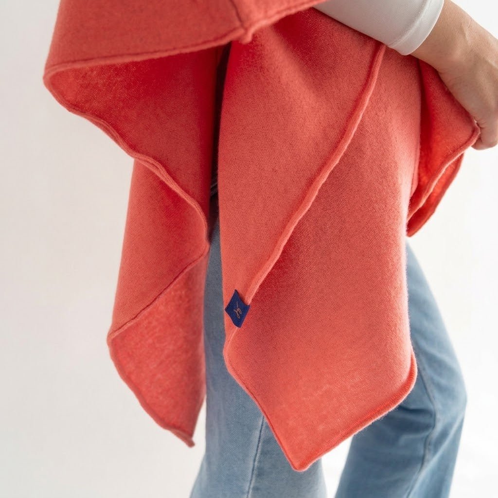 ZQ Merino Hemp Wrap - Coral (Limited Edition) - Hemprino