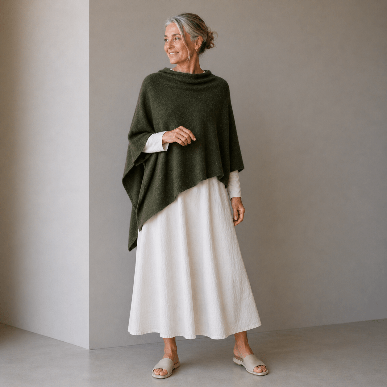 ZQ Merino Hemp Wrap - Kea Green - Hemprino